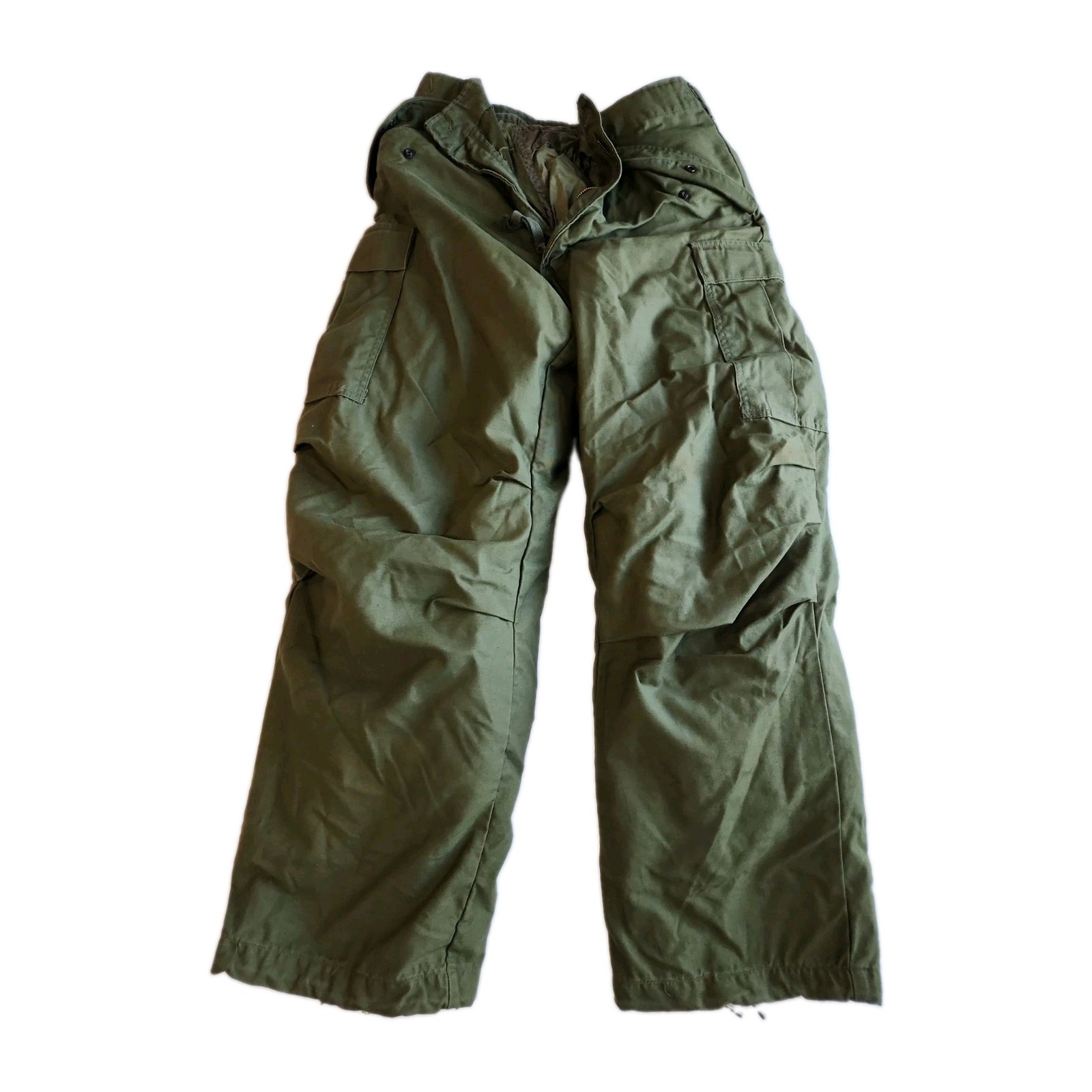 Vintage M51 M-1951 Military Cargo Pants Trousers Shell Field Cold Weather Liner Vintage M51 M-1951 Military Cargo Pants Trousers Shell Field Cold Weather Liner
