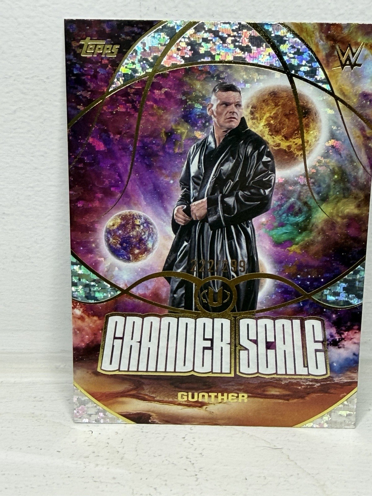 2026 WWE Universe Gunther /299 Parallel Topps