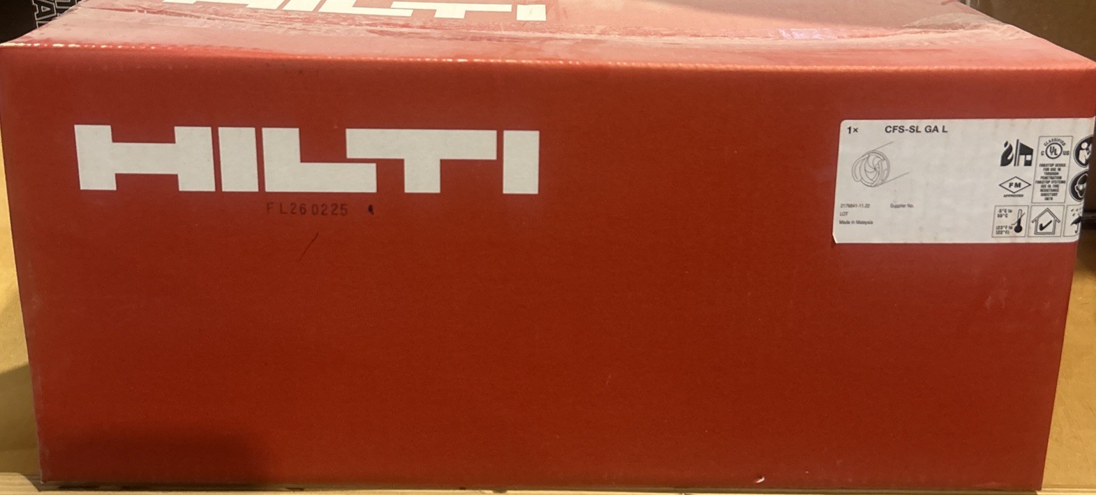 Hilti CFS-SL GA L Extended Firestop Speed Sleeve 4 Hilti CFS-SL GA L Extended Firestop Speed Sleeve 4