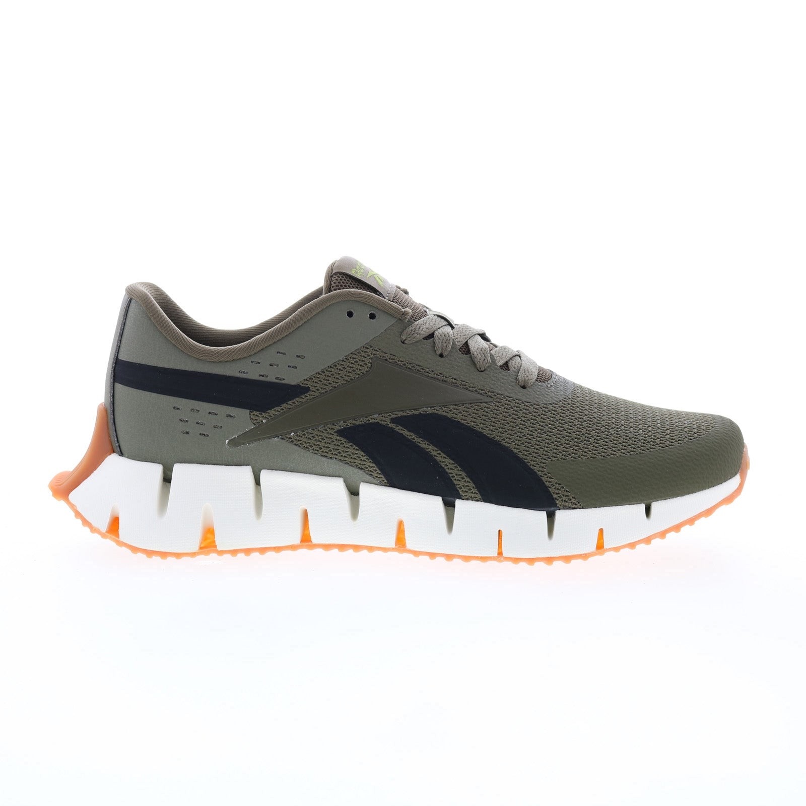 Reebok Zig Dynamica 2.0 SIZE 13 Army Green Mesh Athletic Sneaker GY9566 NWT