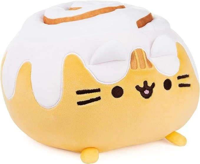 NEW Pusheen CINNAMON ROLL Squisheen Plush Cat Stuffie
