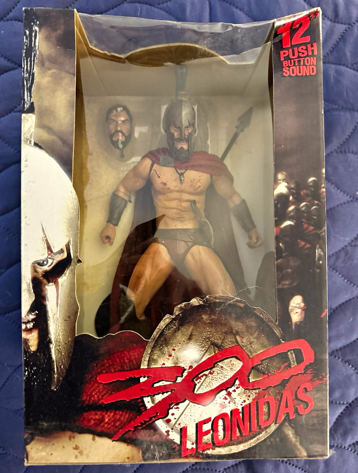 NECA 2007 300 Movie KING LEONIDAS 12\