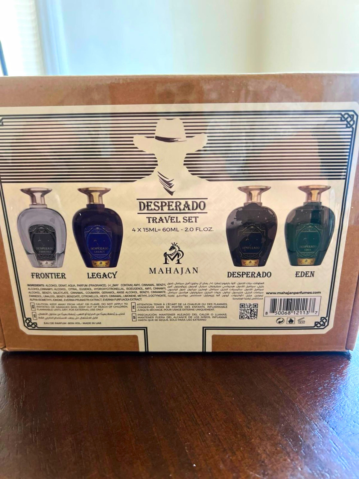 MAHAJAN Desperado Travel Set - 4 x 15ml Eau de Parfum MAHAJAN Desperado Travel Set - 4 x 15ml Eau de Parfum
