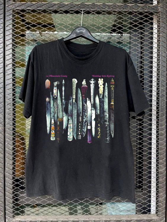 The Mountain Goats 'Getting Into Knives'  T Shirt All Size S-5Xl FF267