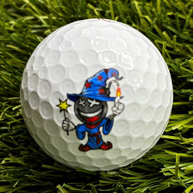 Bridgestone /Bettinardi TOUR B X  Bomb Wizard Logo Graphic
