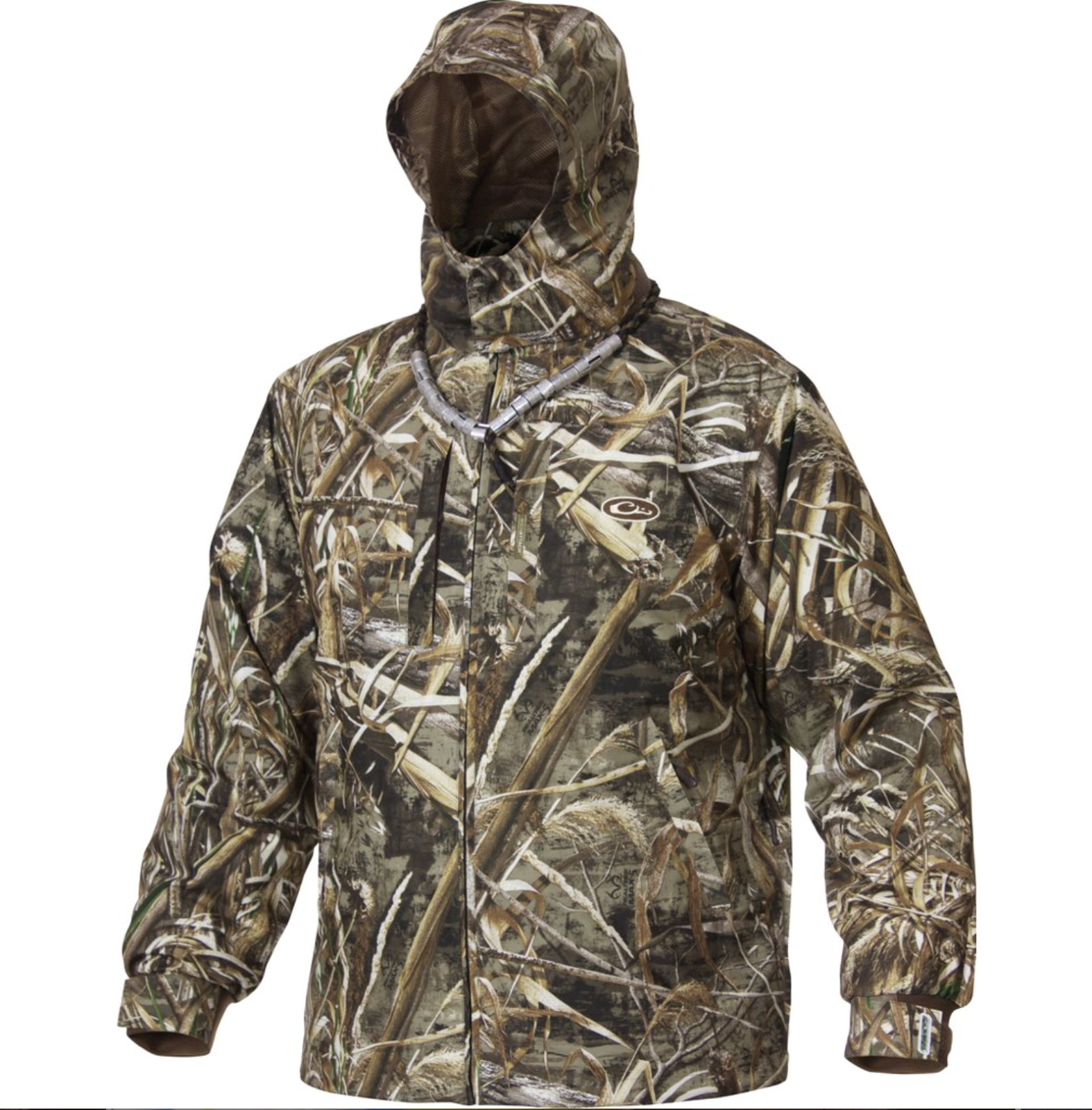 Drake Waterfowl Jacket DW2430 Max 5 EST Vented Waterproof Full Zip Max 5 Camo