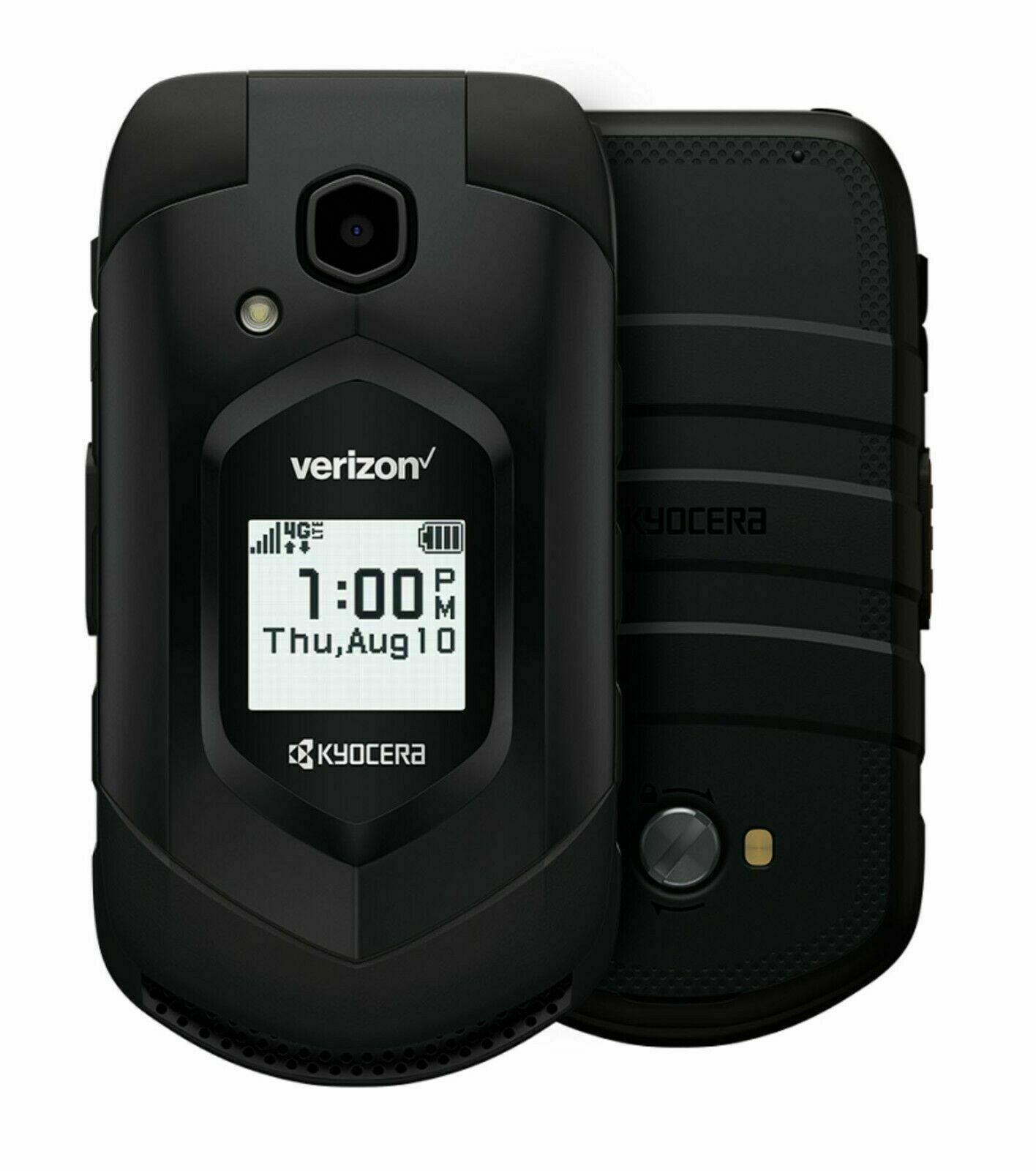 Kyocera E4610 DURAXV Verizon Unlocked 4G LTE 16gb Camera Rugged Flip Phone