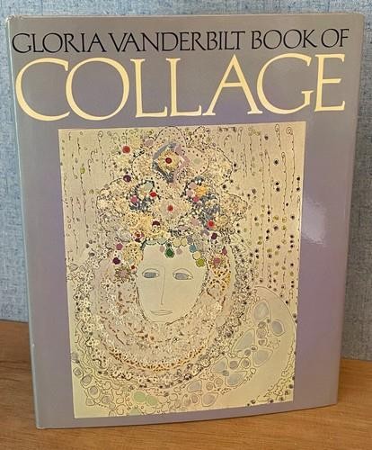 GLORIA VANDERBILT BOOK OF COLLAGE 1970 Signed & Doodled to Mitzi Gaynor