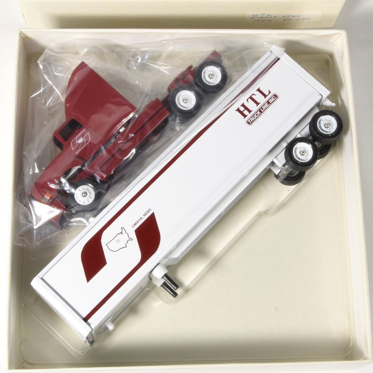 Vintage Winross HTL Truck Line Inc 1:64 Diecast Semi Truck and Trailer NEW