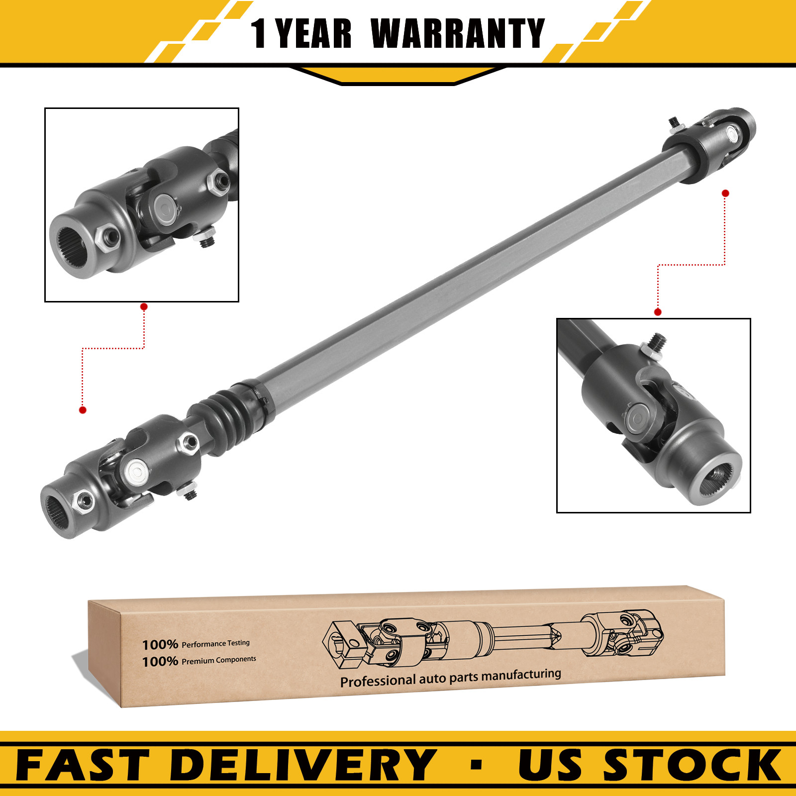 Telescopic Steering Shaft for 1970-1979 Ford Truck 000970