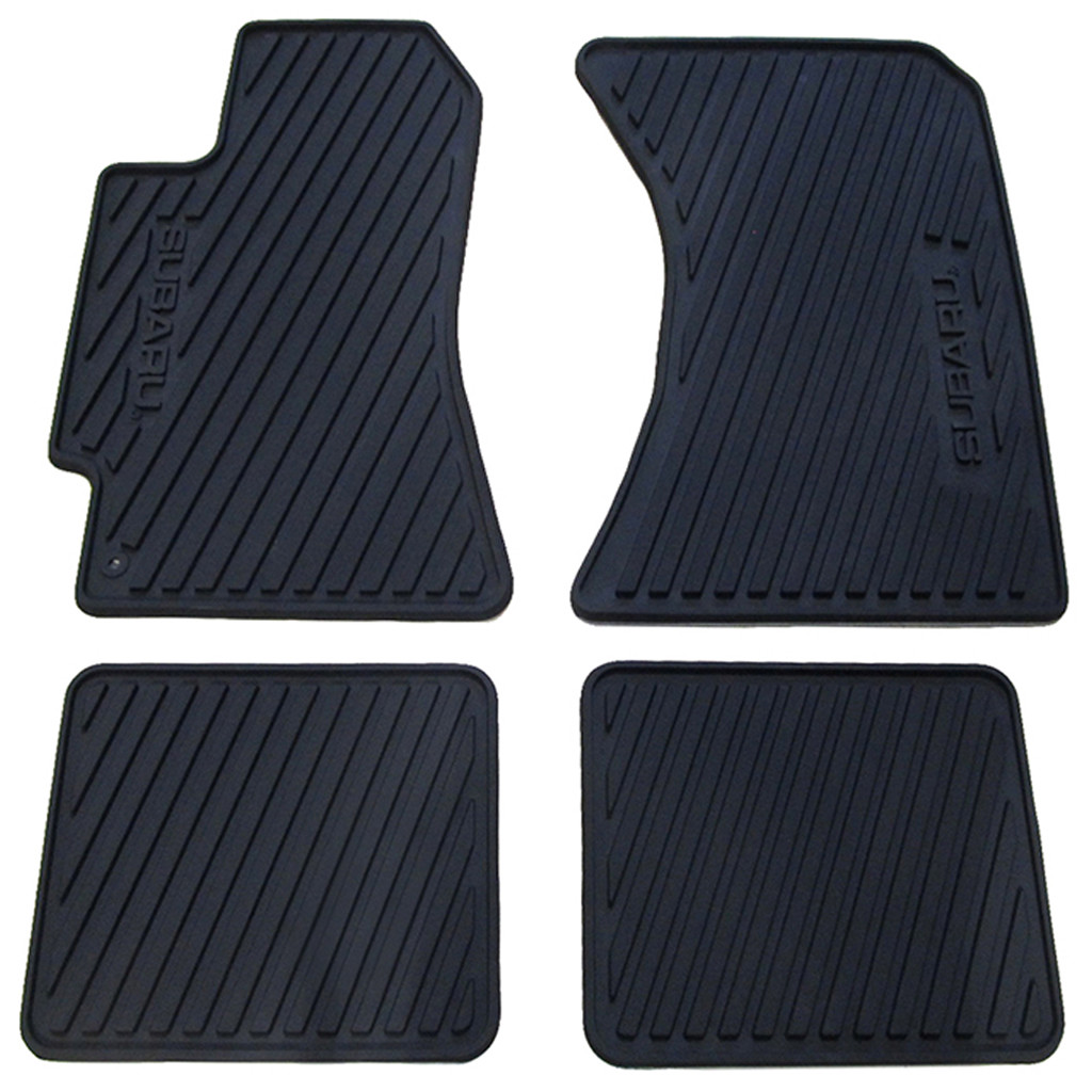 OEM 2000-2004 Subaru Legacy Outback 03-06 Baja All Weather Floor Mats Rubber NEW