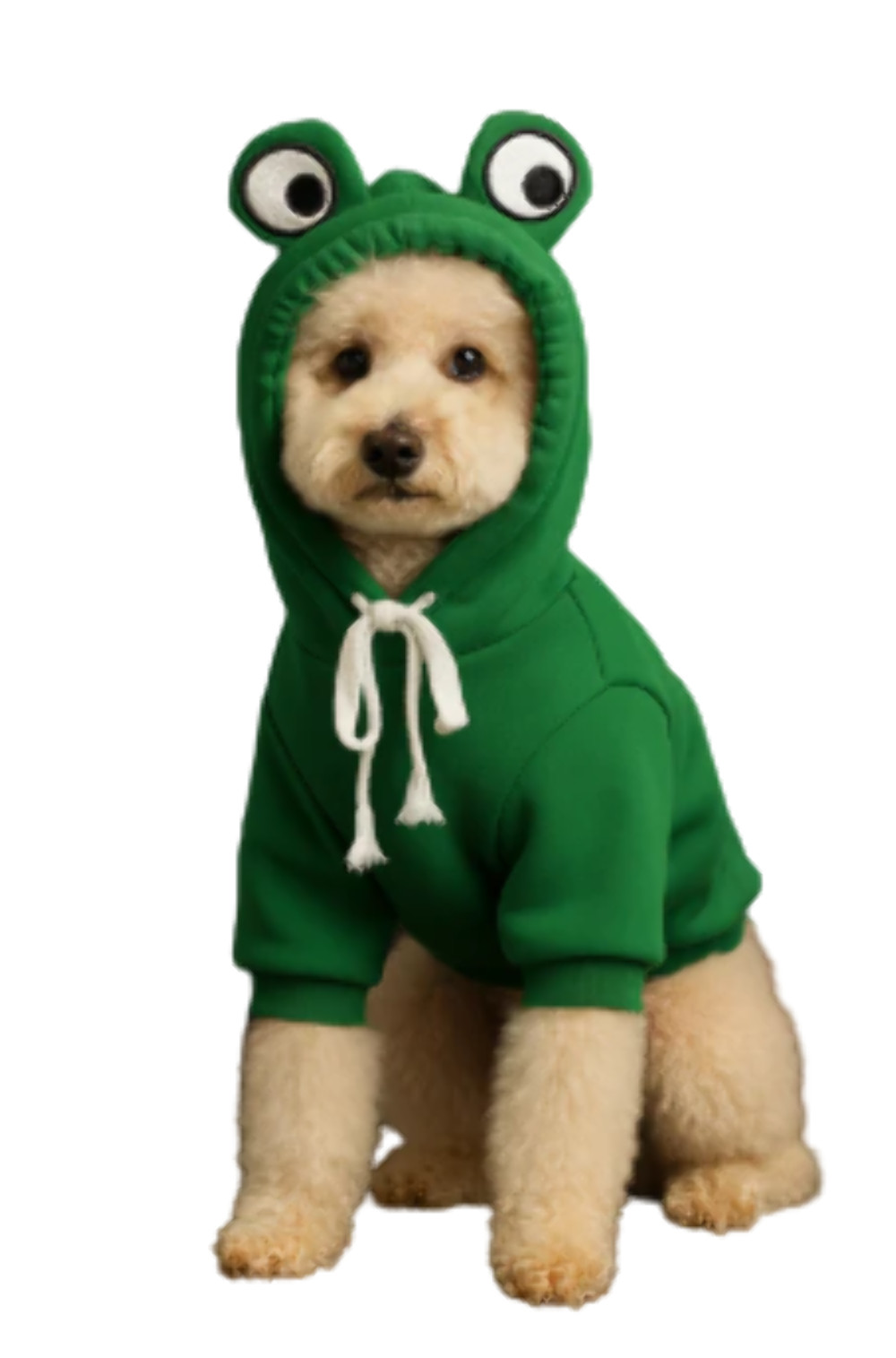 Frog Hoodie for Dogs – Cozy & Playful Style