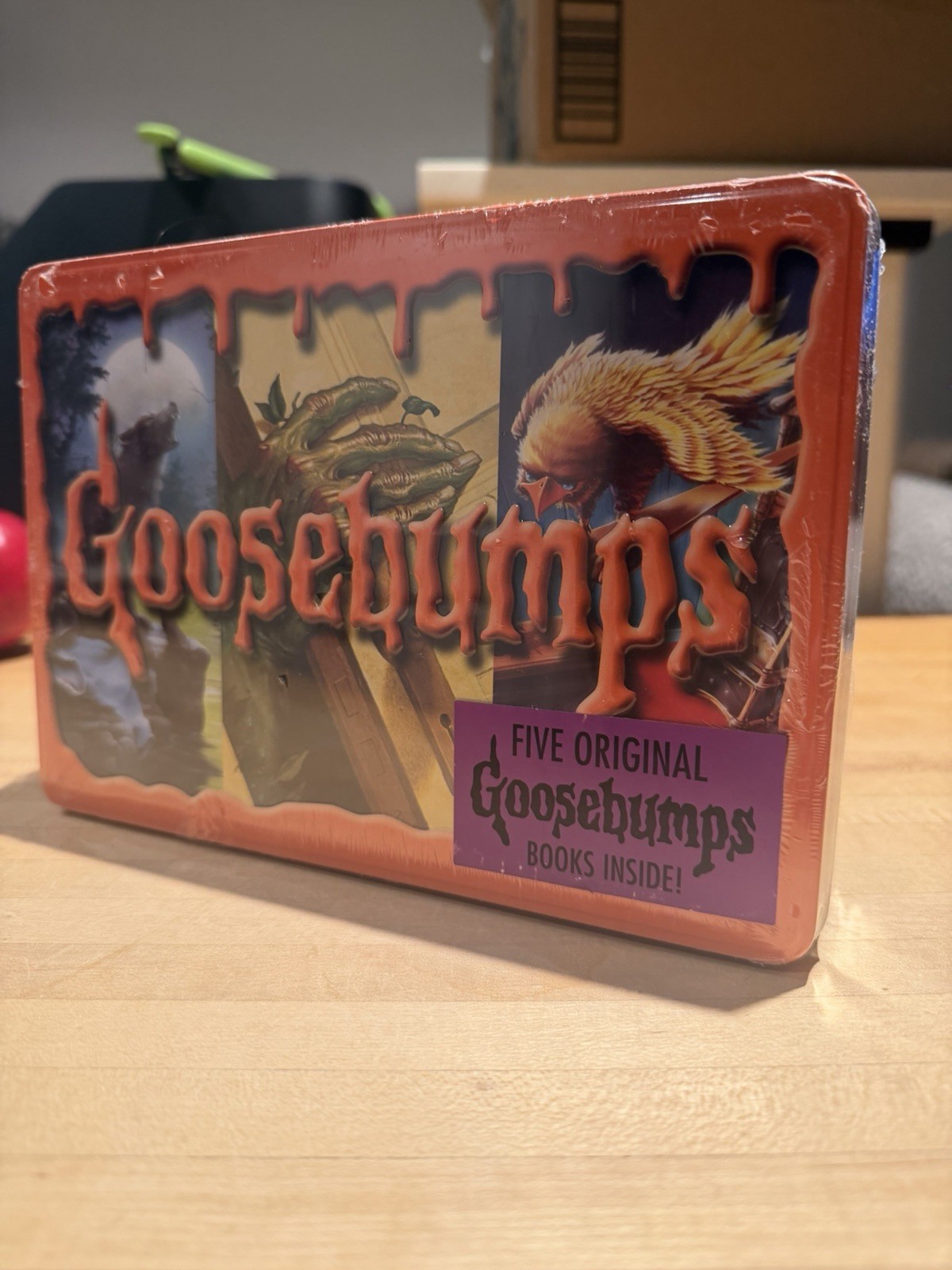 Goosebumps Orange Retro Fear Set: Limited Edition Tin - Brand New & Sealed -