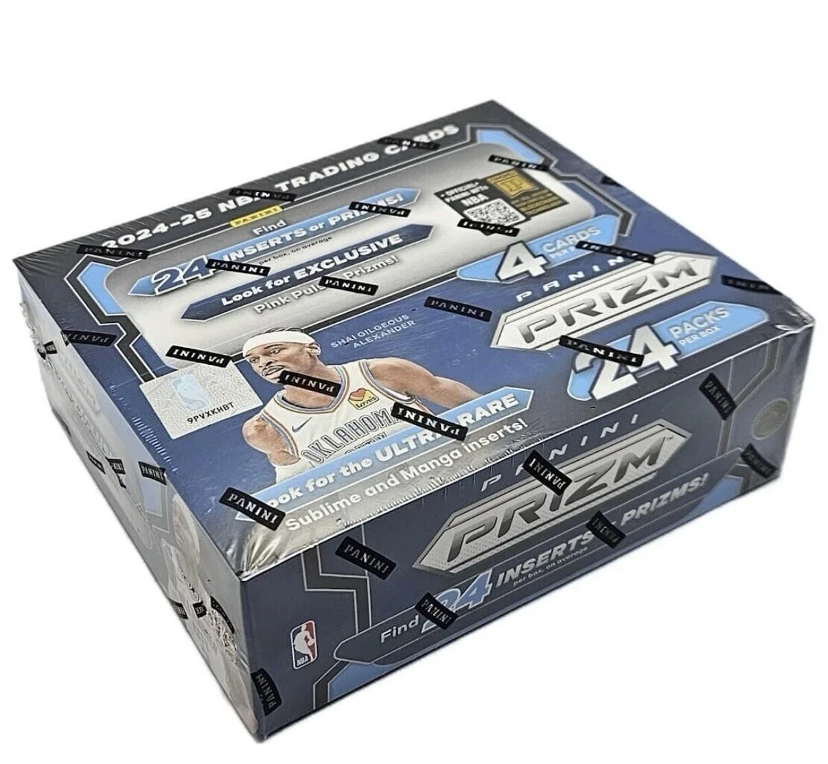 2024-25 Panini Prizm Basketball 24 Pack Retail Display Box 96 Cards Sealed 2024-25 Panini Prizm Basketball 24 Pack Retail Display Box 96 Cards Sealed