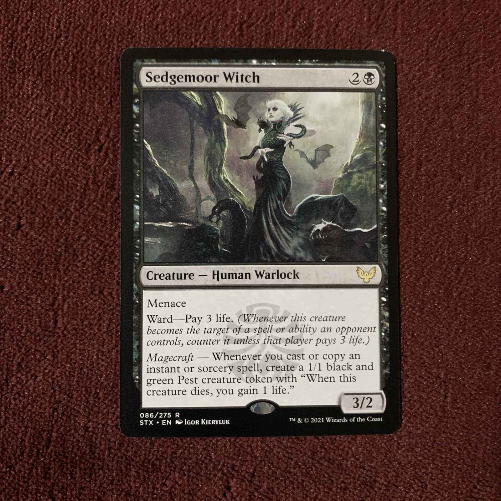 Sedgemoor Witch Strixhaven: School of Mages Regular Sedgemoor Witch Strixhaven: School of Mages Regular