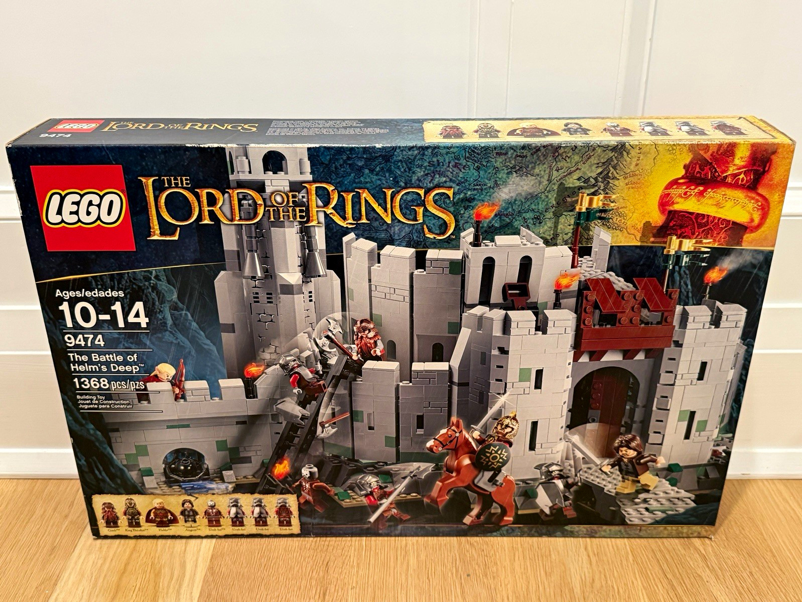 LEGO The Lord of the Rings 9474 Battle of Helm\'s Deep New Sealed Theoden Haldir LEGO The Lord of the Rings 9474 Battle of Helm\'s Deep New Sealed Theoden Haldir