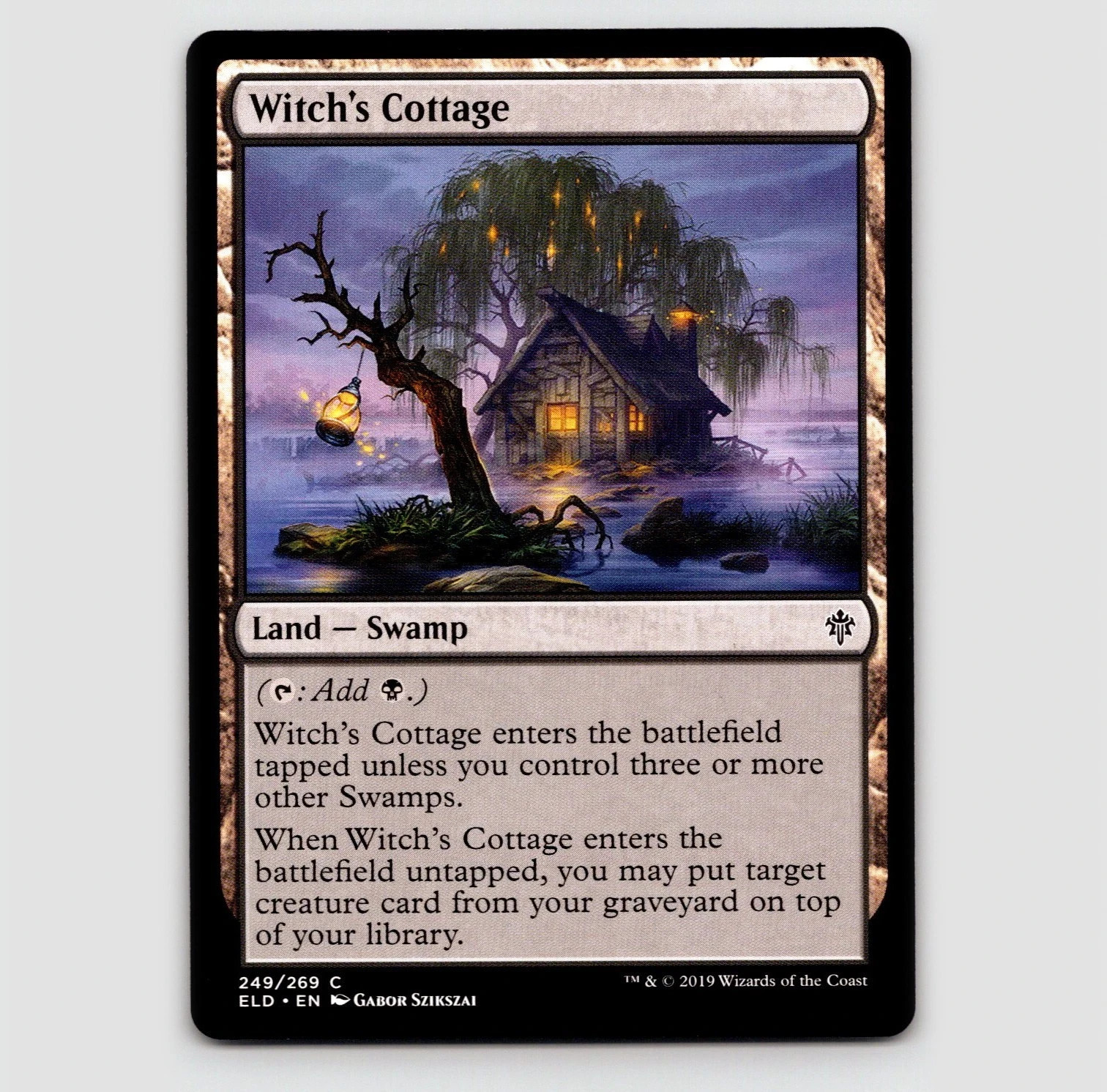 Witch's Cottage - Throne of Eldraine (ELD) MTG Magic the Gathering - NM 249/269