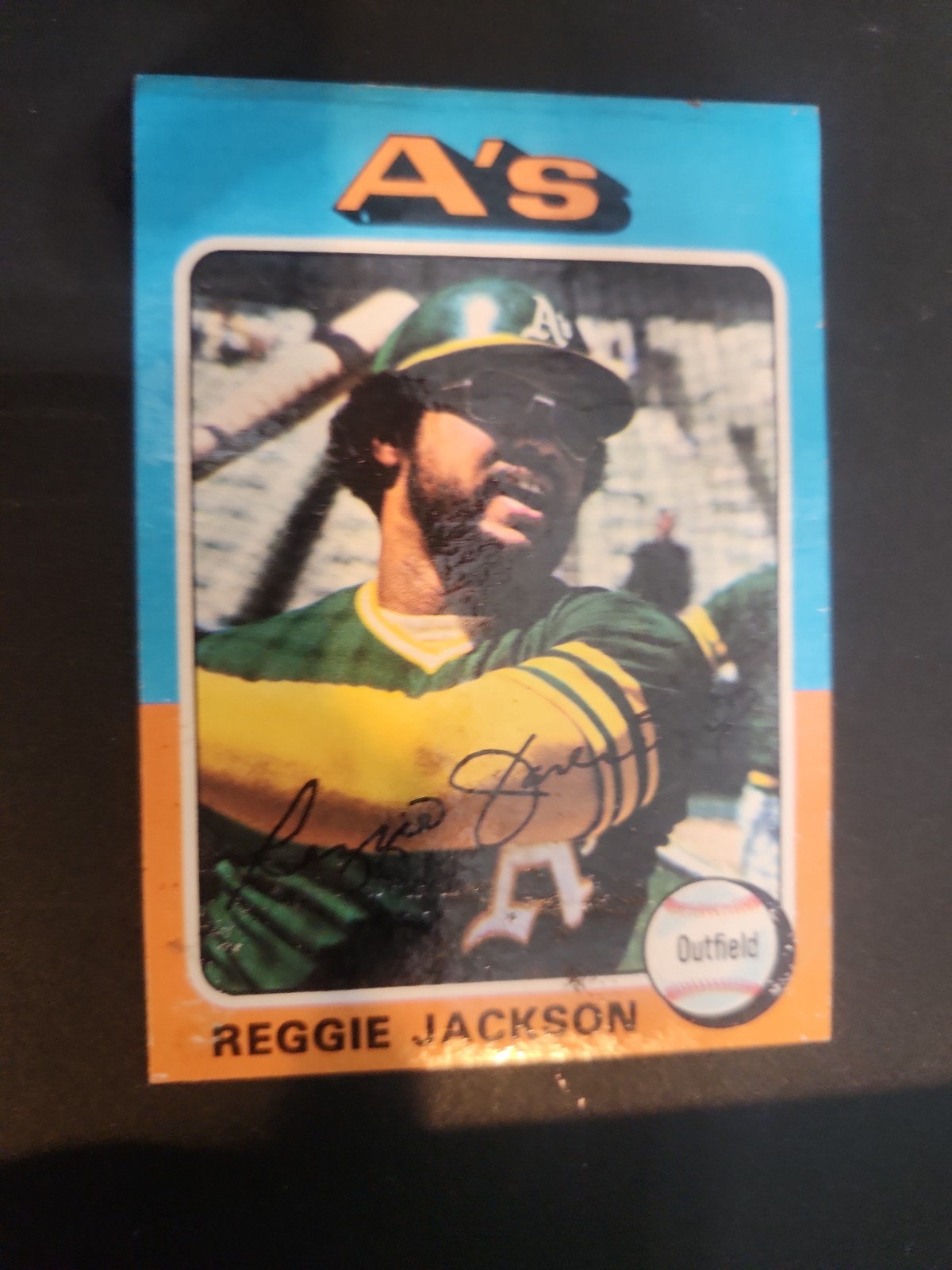 1975 Topps Mini - Reggie Jackson #300 1975 Topps Mini - Reggie Jackson #300