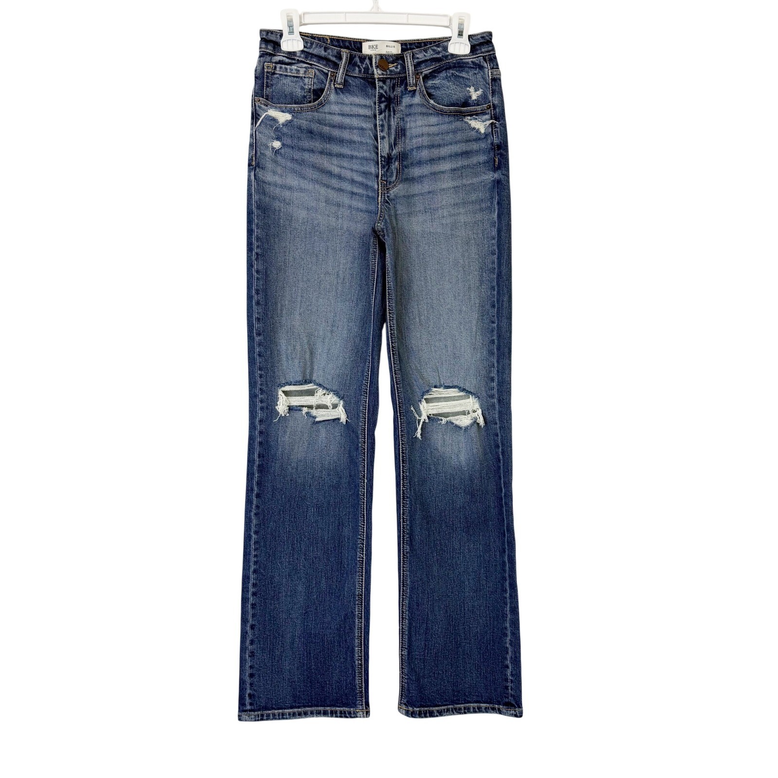 Bke Billie High Rise Classic Straight Jeans Women\'s 28 Slim Fit