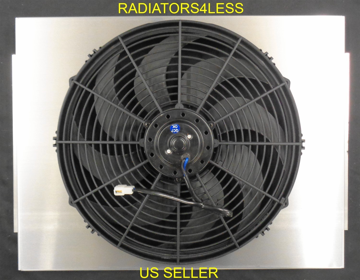 ALUMINUM RADIATOR FAN SHROUD W/ 16\