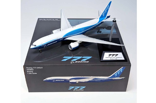 B772-189 KJ Models 777-200LR 1/200 Model N6066Z Boeing
