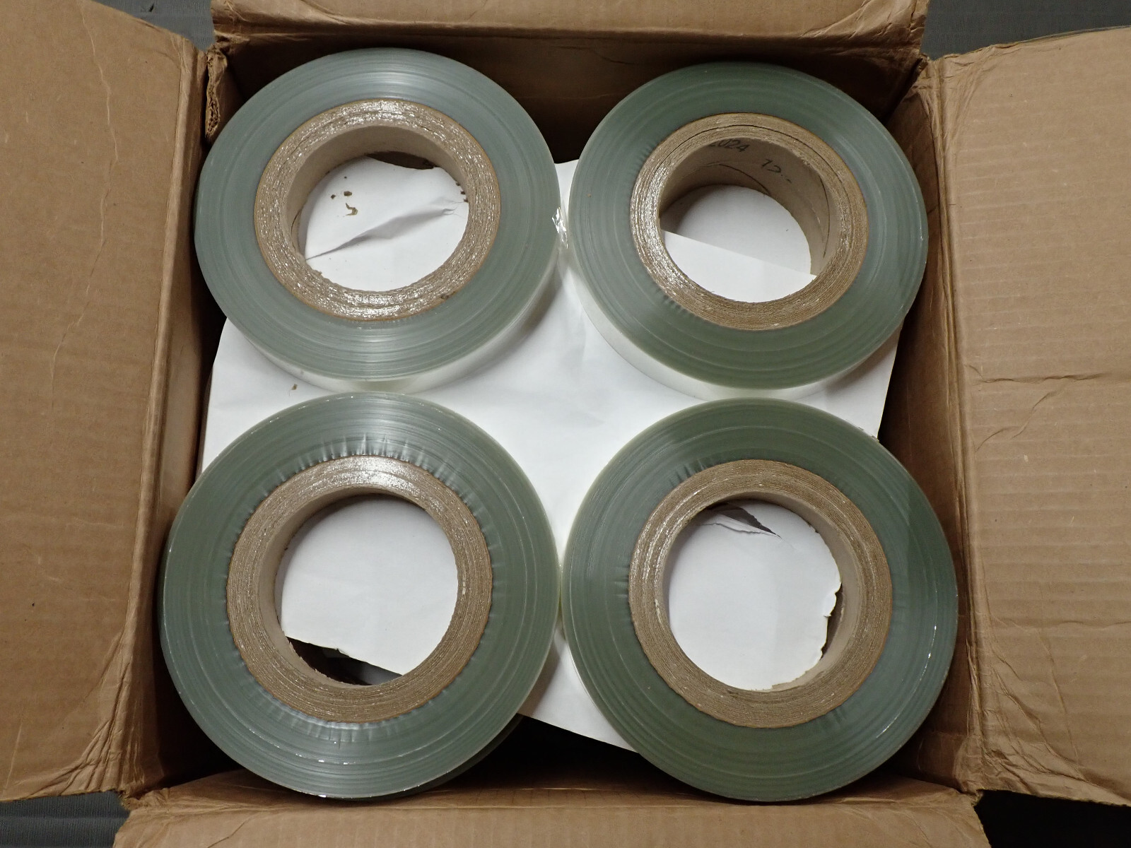 Lot Of 48 Rolls: Cee Film A-416A Custom Slit Polyester , 48 Gauge, 13/16\