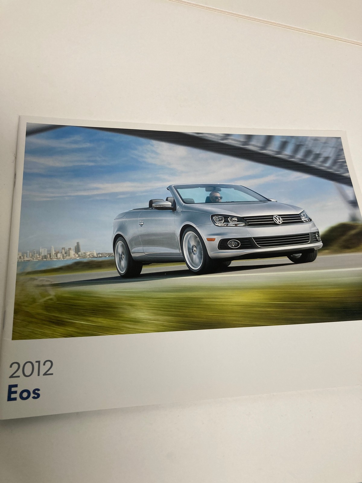 2012 Volkswagen VW Eos Convertible Car Sales Brochure Catalog Original