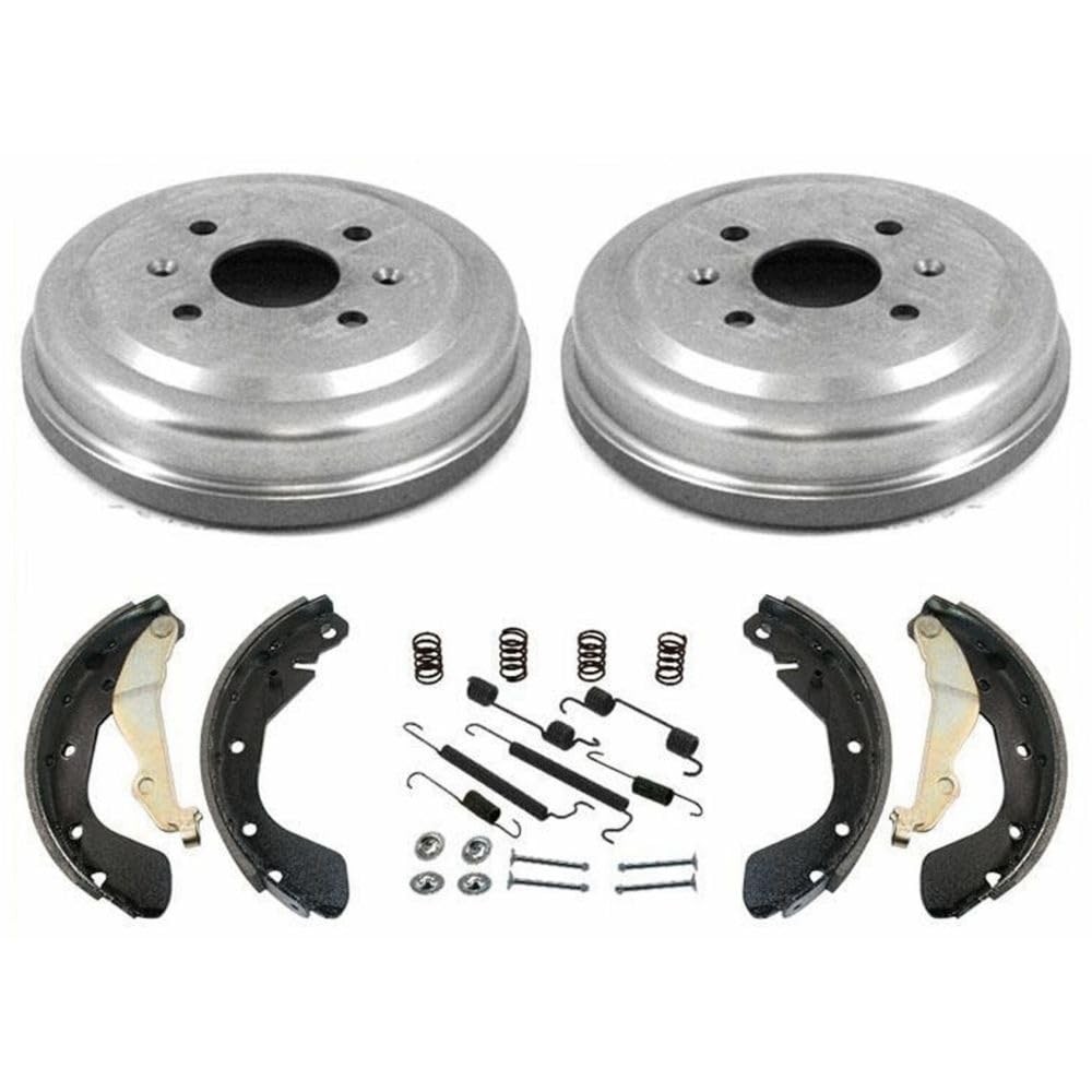 2pcs Rear Brake Drums 4pcs Shoe Kit Left Right for Suzuki for Pontiac for Chevy