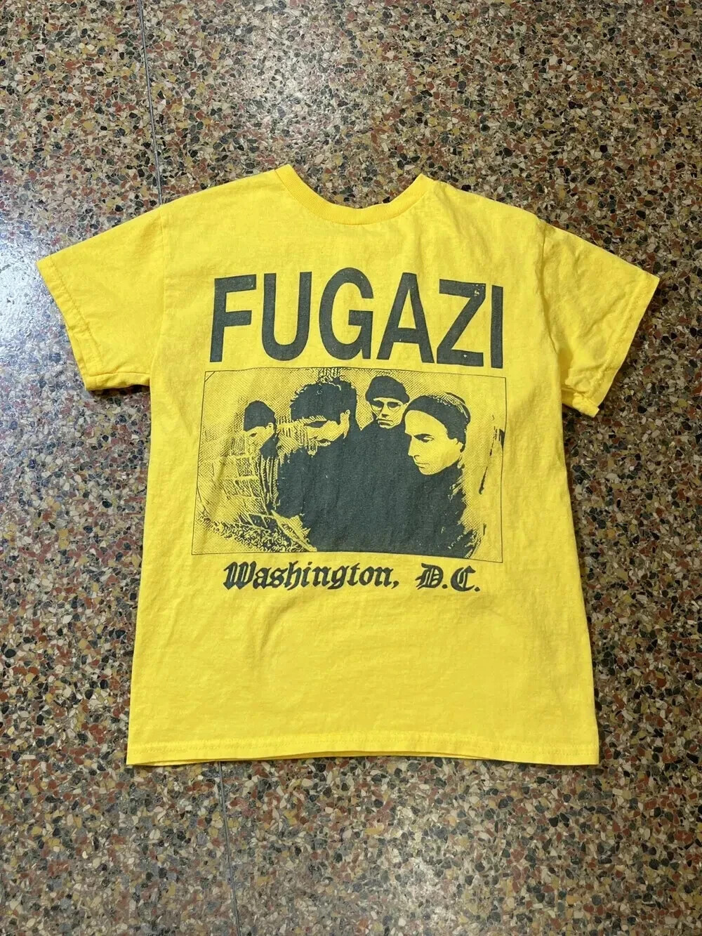 vintage fugazi t shirt band shirt reprint unisex shirt