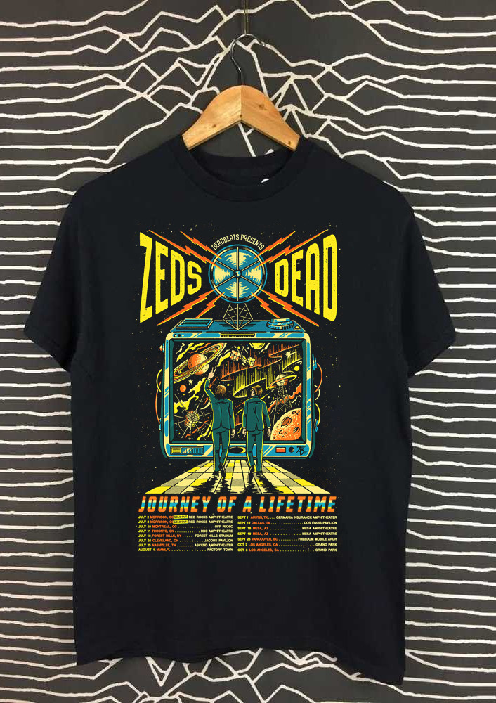 ZEDS DEAD JOURNEY OF A LIFETIME TOUR Unisex Hot Trend T-shirt All Sizes S193