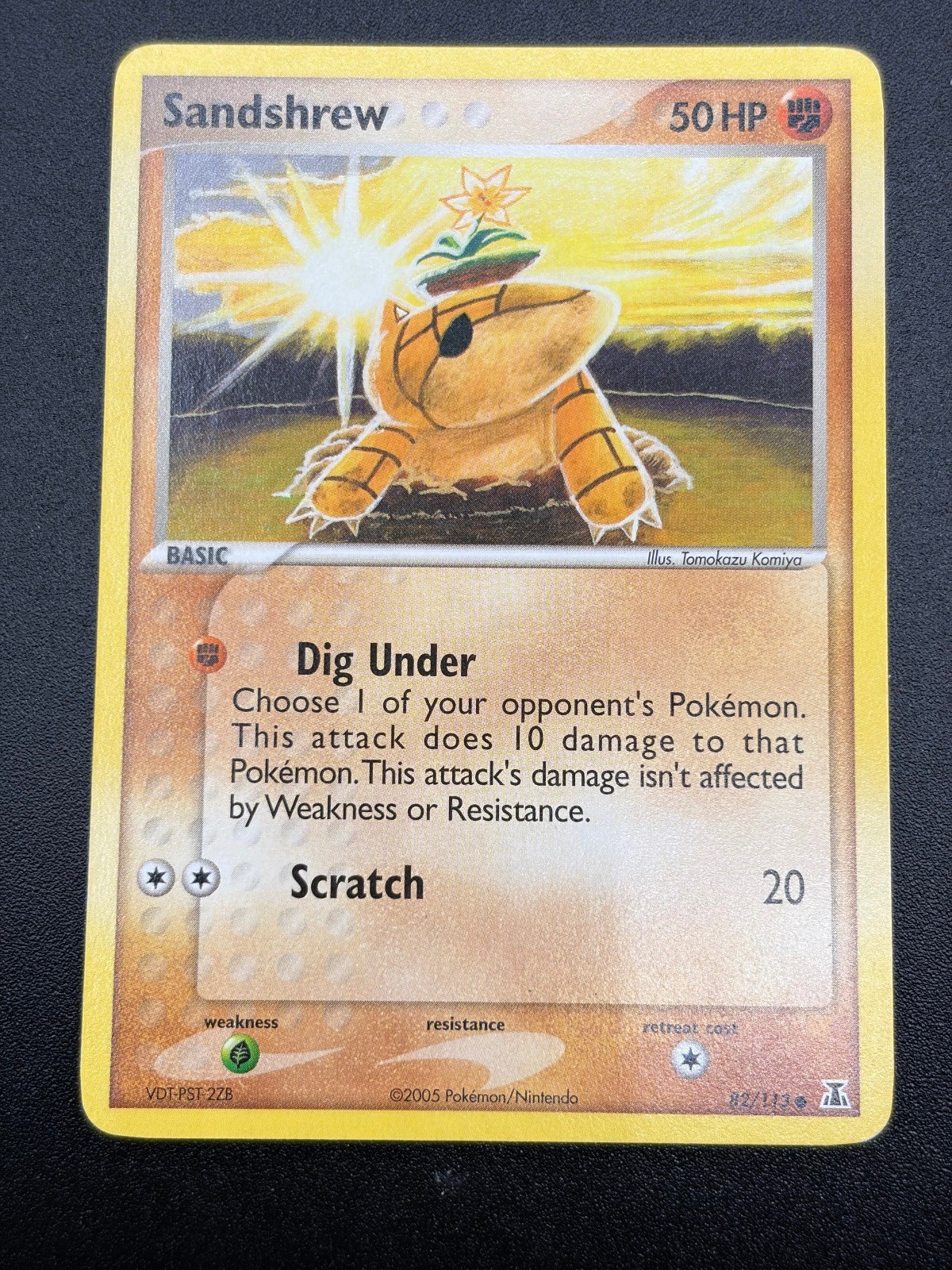 Sandshrew LP 82/113 Common Delta Species Pokemon