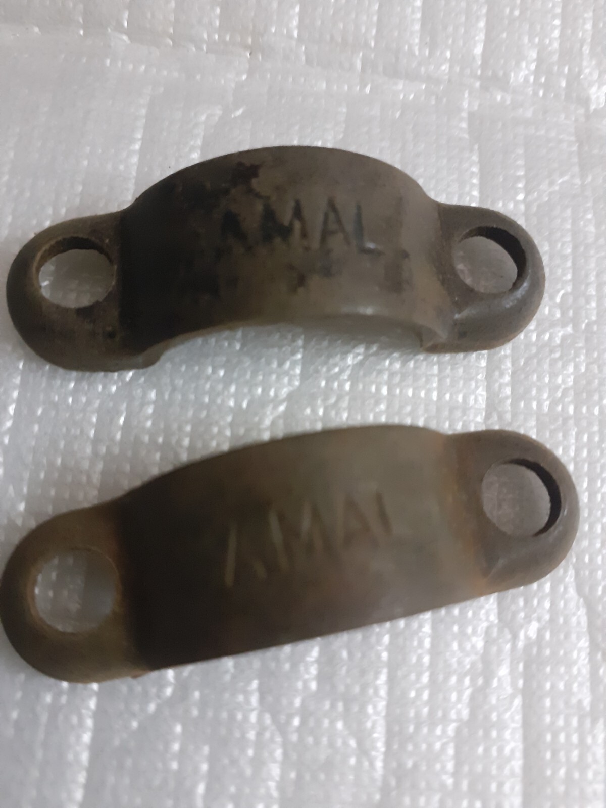 FIT TO AMAL LIVER CLAMP FOR VINTAGE BIKE FIT TO AMAL LIVER CLAMP FOR VINTAGE BIKE