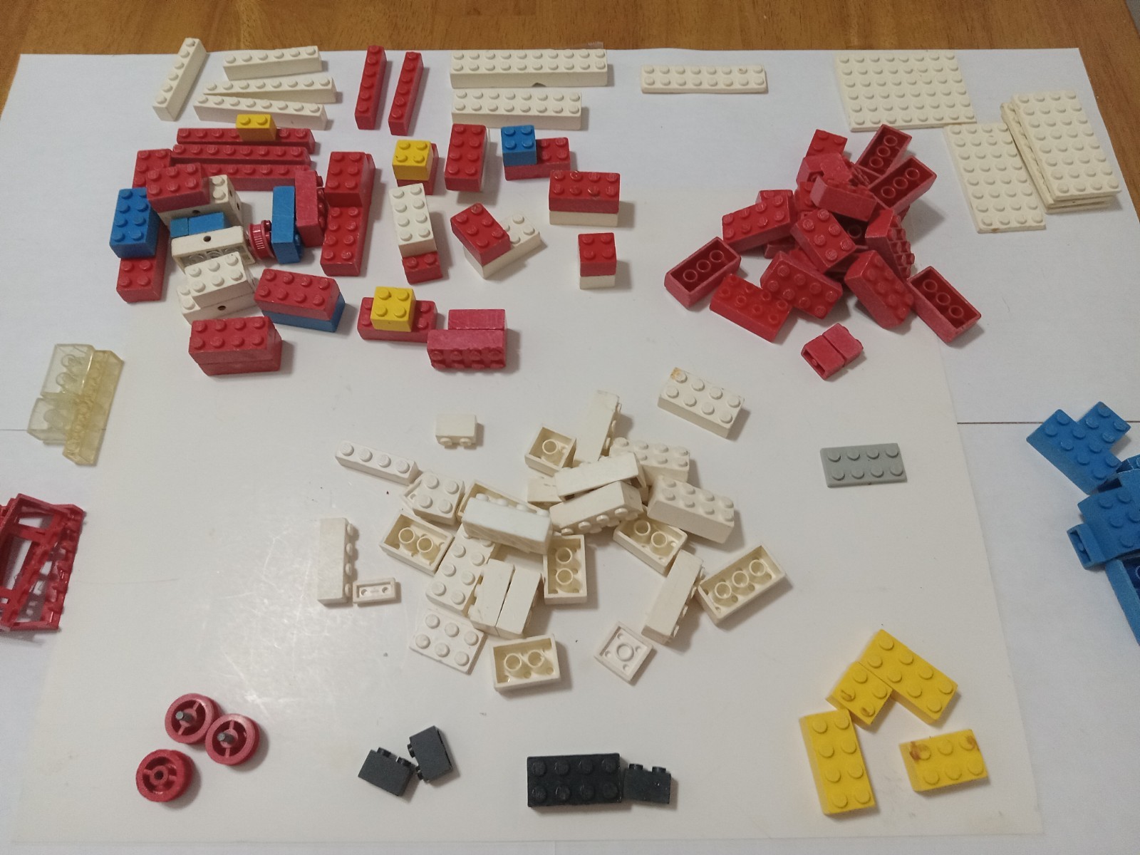 Vintage 60s Lego Blocks Parts Lot