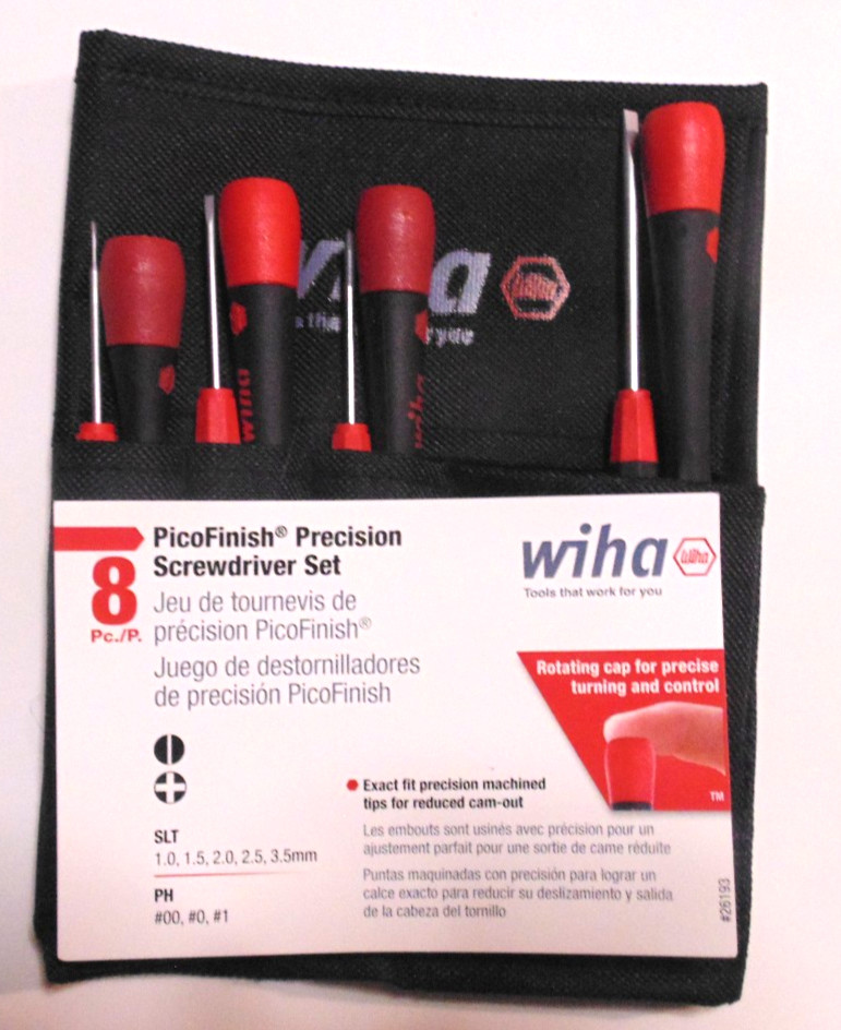 Wiha Precision Slotted/Phillips Screwdrivers 7 Piece Set (26197) Wiha Precision Slotted/Phillips Screwdrivers 7 Piece Set (26197)