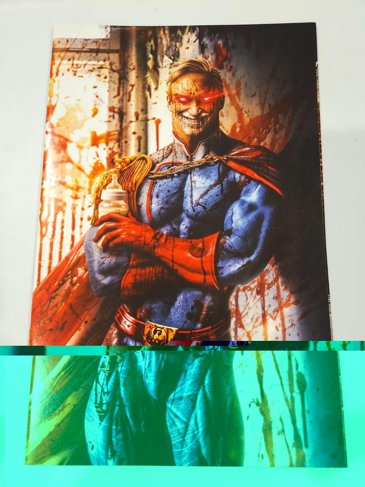The Boys #1 Homelander Ultraraw Virgin Variant Dynamite Comics