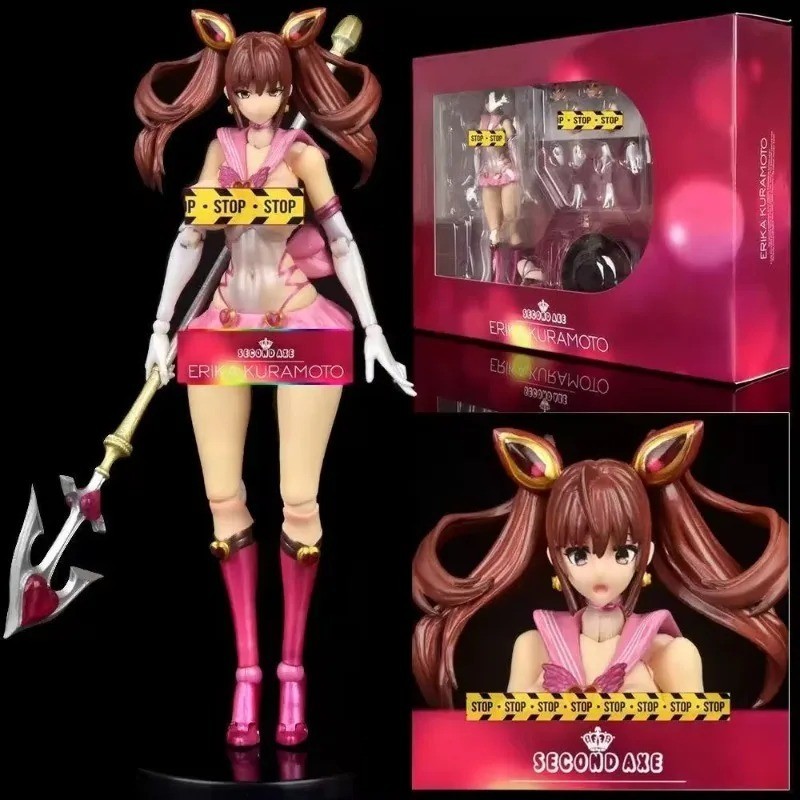 Taimanin Asagi Igawa 16cm Anime Action Figure Articulated ABS Painted Model 2026