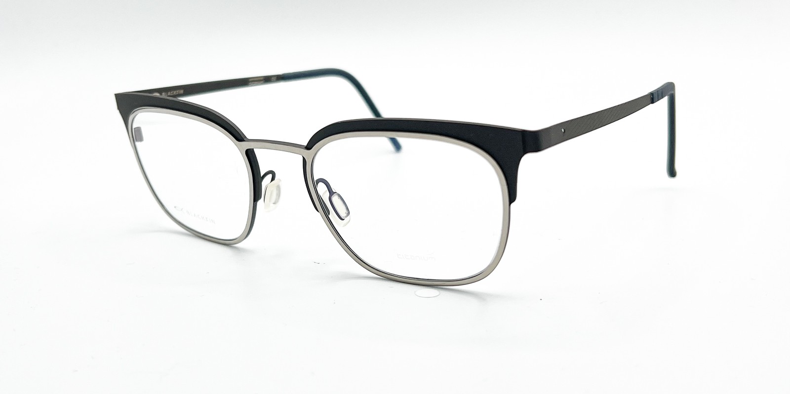 NEW BLACKFIN BF 832 MARROWSTONE COL.861 BLACK BROWN AUTHENTIC EYEGLASSES 52-21