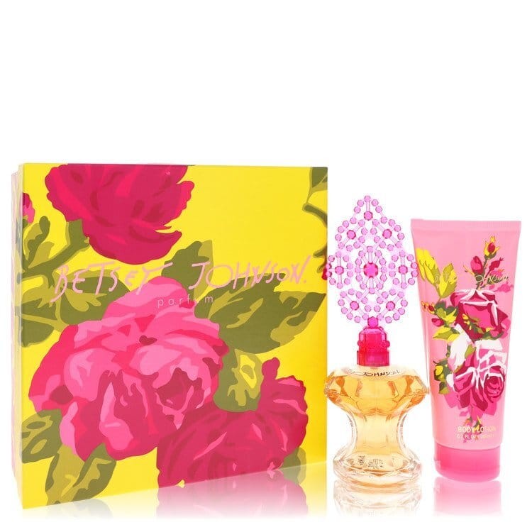 Betsey Johnson by Betsey Johnson Gift Set -- 3.4 oz Eau De Parfum Spray + 6.7 oz