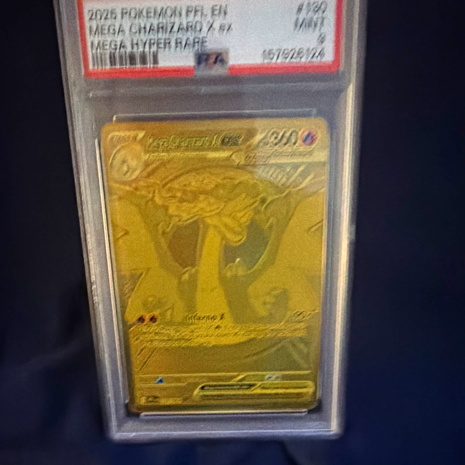 2016 Pokemon TCG Fates Collide Mega Charizard EX 69/124 PSA Graded Holo