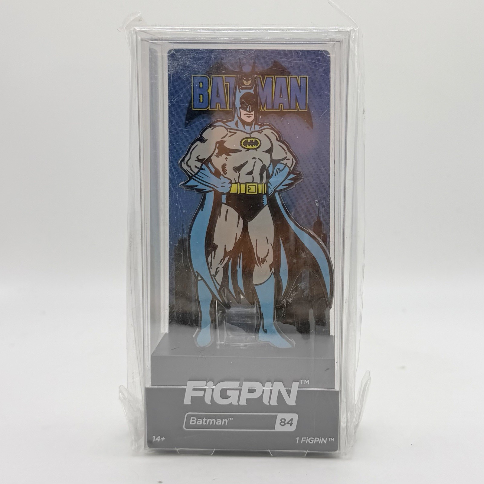 FiGPiN DC Comics Classic Batman #84 1st Edition Hard Case Enamel Pin FiGPiN DC Comics Classic Batman #84 1st Edition Hard Case Enamel Pin