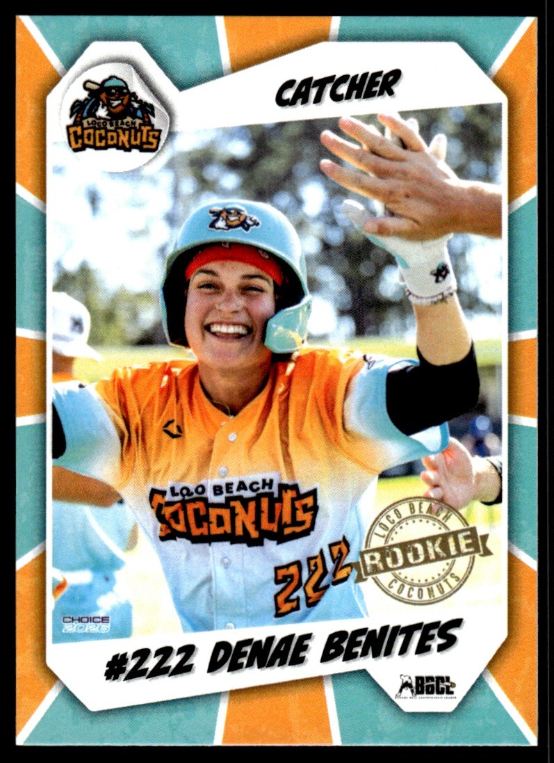 2026 Denae Benites Choice Rookie Card Savannah Bananas Loco Beach Coconuts 2026 Denae Benites Choice Rookie Card Savannah Bananas Loco Beach Coconuts