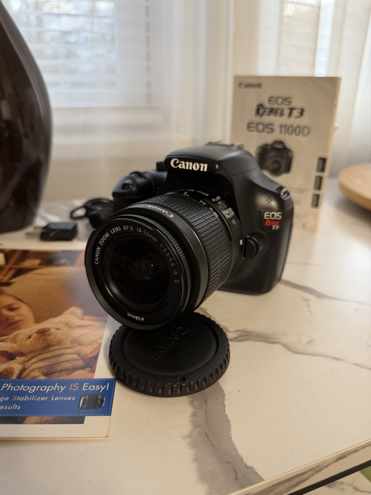 Canon EOS Rebel T3 Digital Camera with 18-55mm Lens