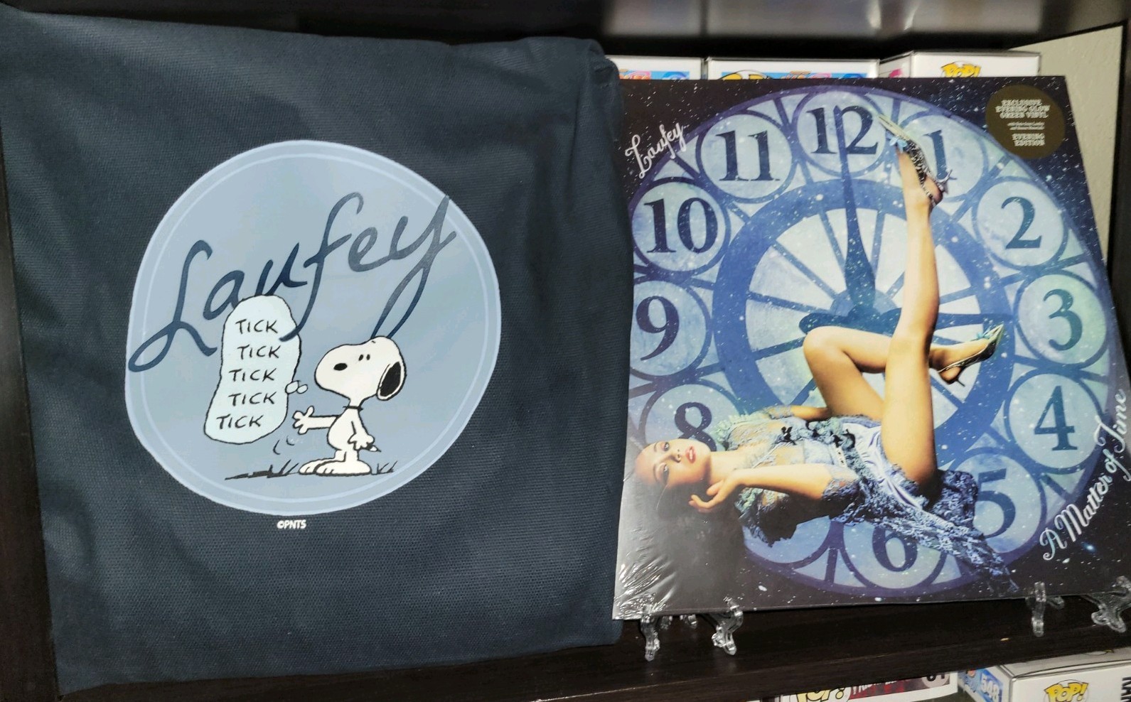 Laufey A Matter Of Time Tour Exclusive Vinyl And Snoopy Tote Bag Bundle Laufey A Matter Of Time Tour Exclusive Vinyl And Snoopy Tote Bag Bundle