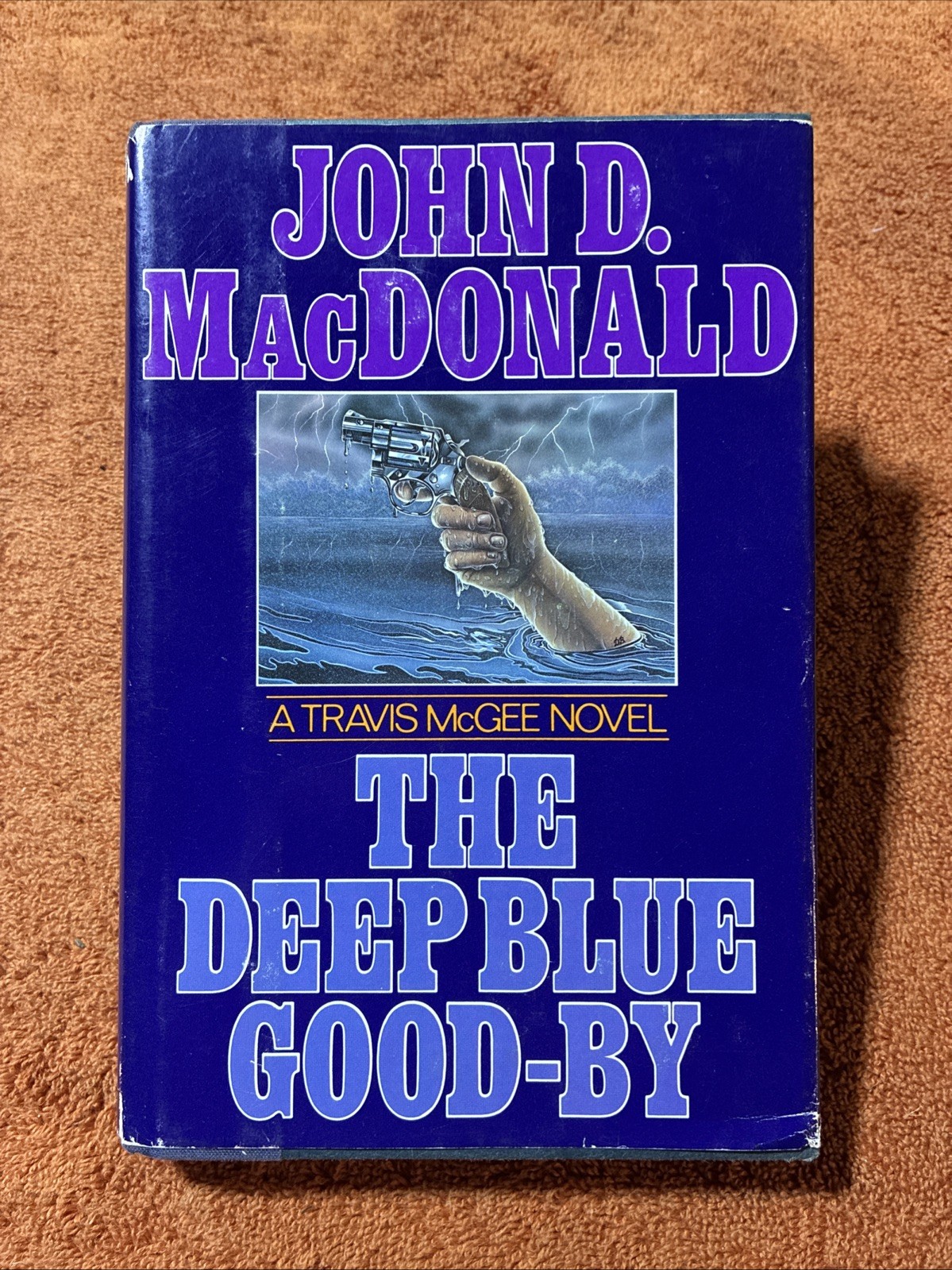 The Deep Blue Good-By by John D. MacDonald Vintage 1975 First Edition Hardback