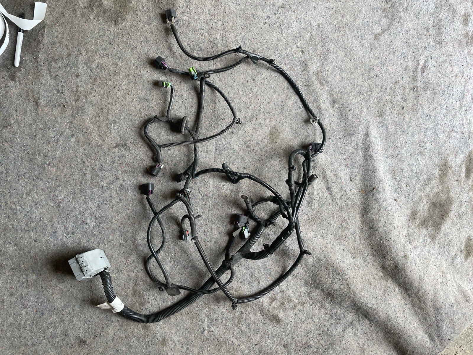 2012-2015 Chevrolet Captiva Sport Front Body Wiring Harness OEM 22923528