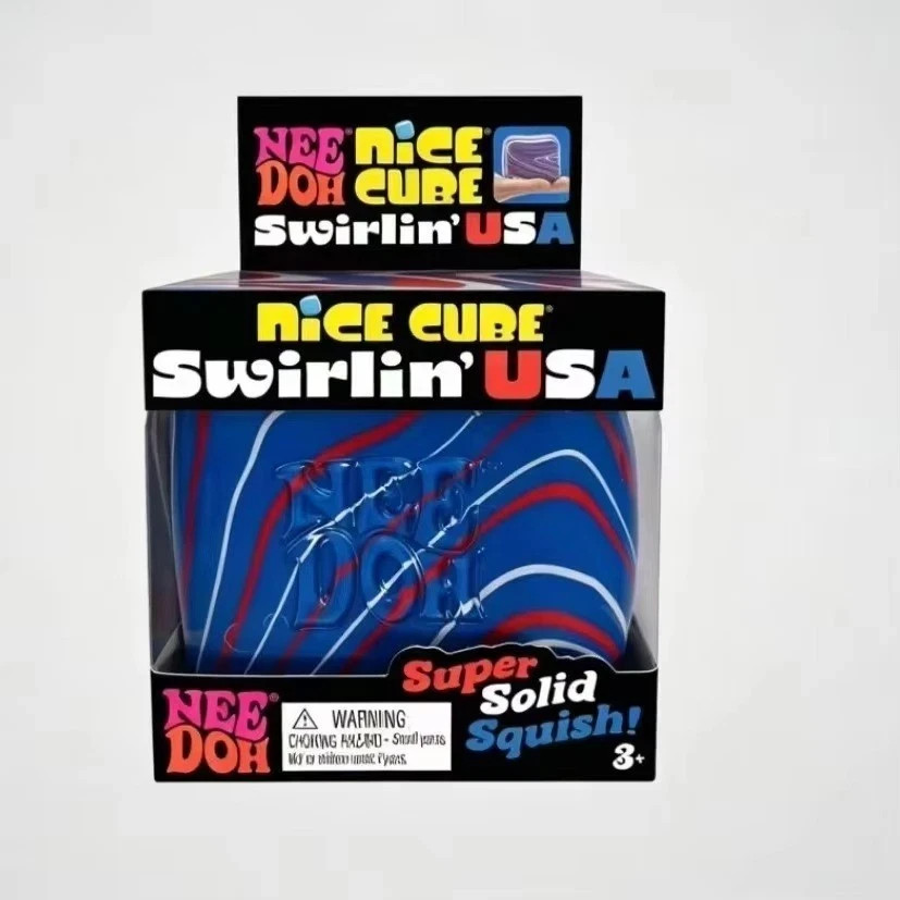 Needoh Nice Cube Sensory Squishy Stress Relief Fidget Toy