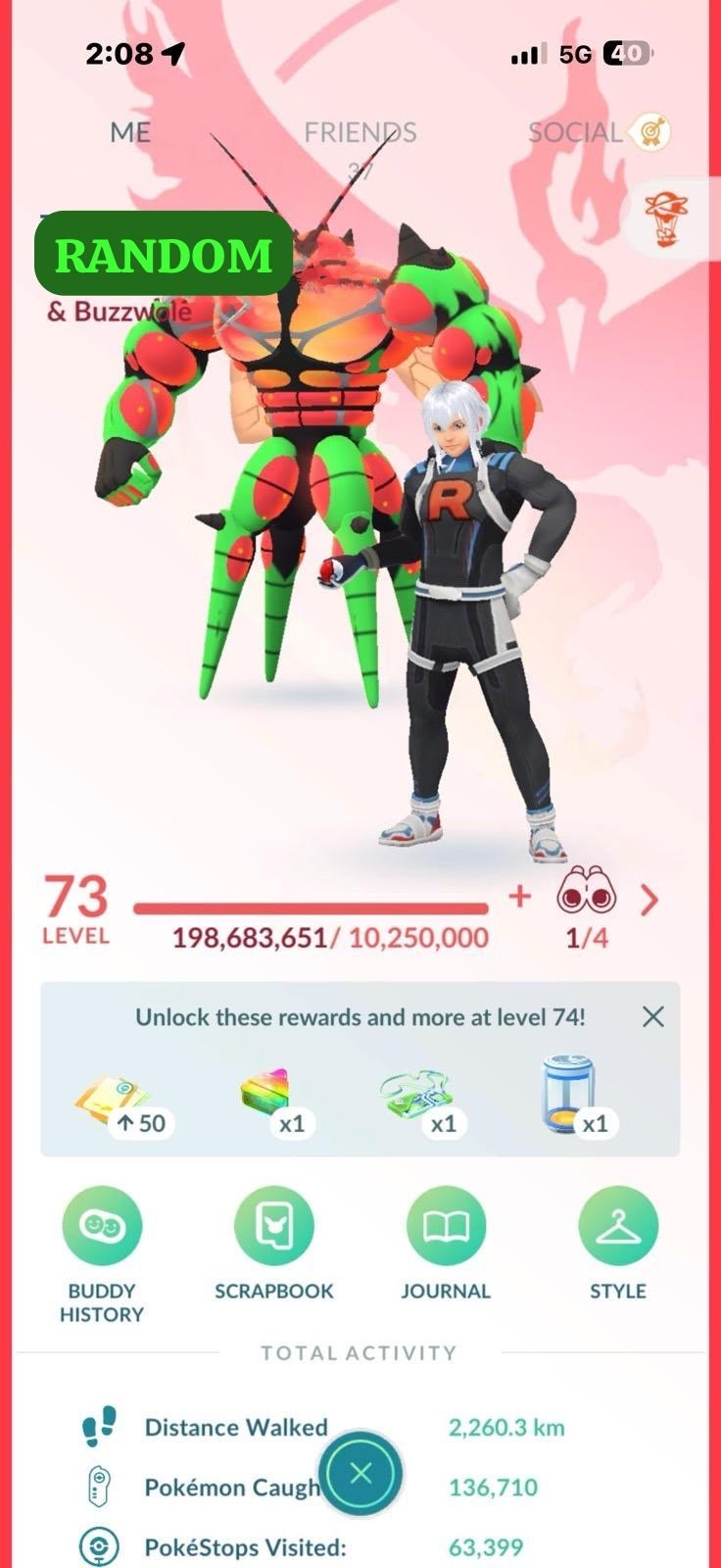 Pokémon Go Random Level 73 Account - images shown are examples only Pokémon Go Random Level 73 Account - images shown are examples only