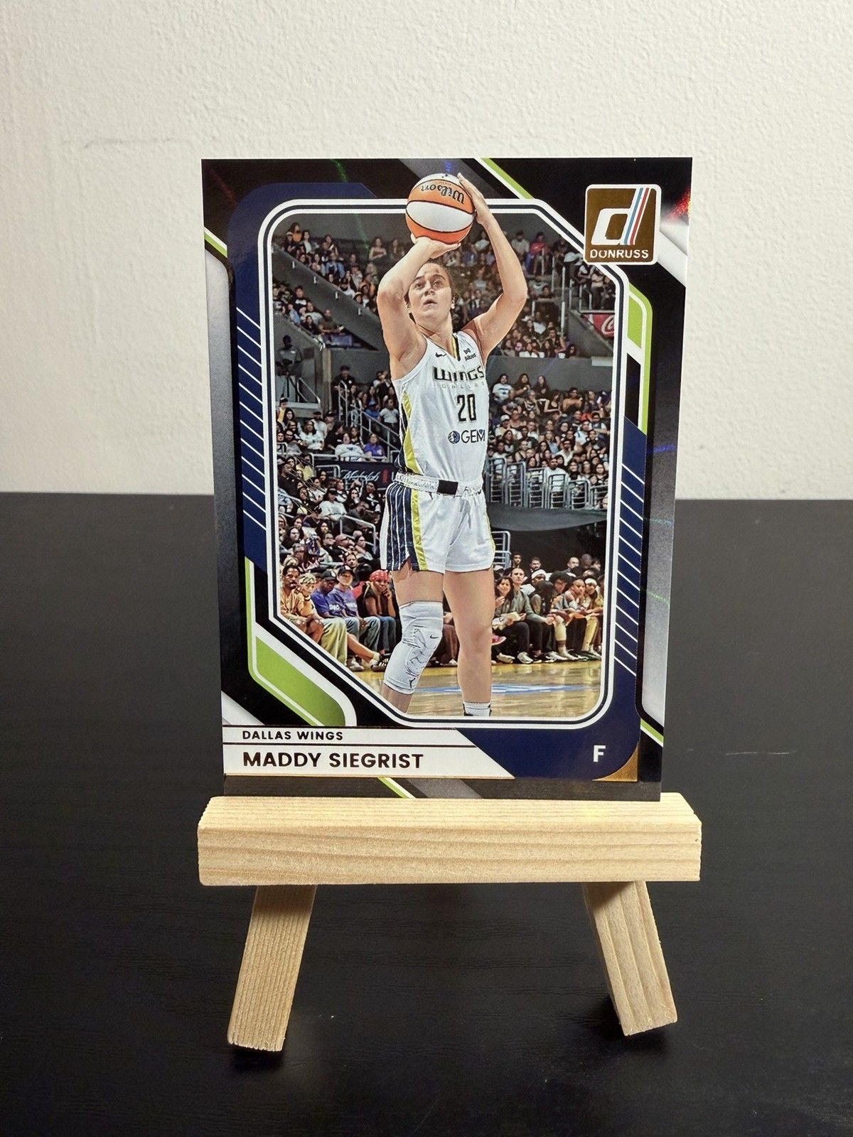 🔥 2026 Donruss WNBA #64 Maddy Siegrist Black Lazer Holo 1/1 Dallas Wings 🔥 🔥 2026 Donruss WNBA #64 Maddy Siegrist Black Lazer Holo 1/1 Dallas Wings 🔥