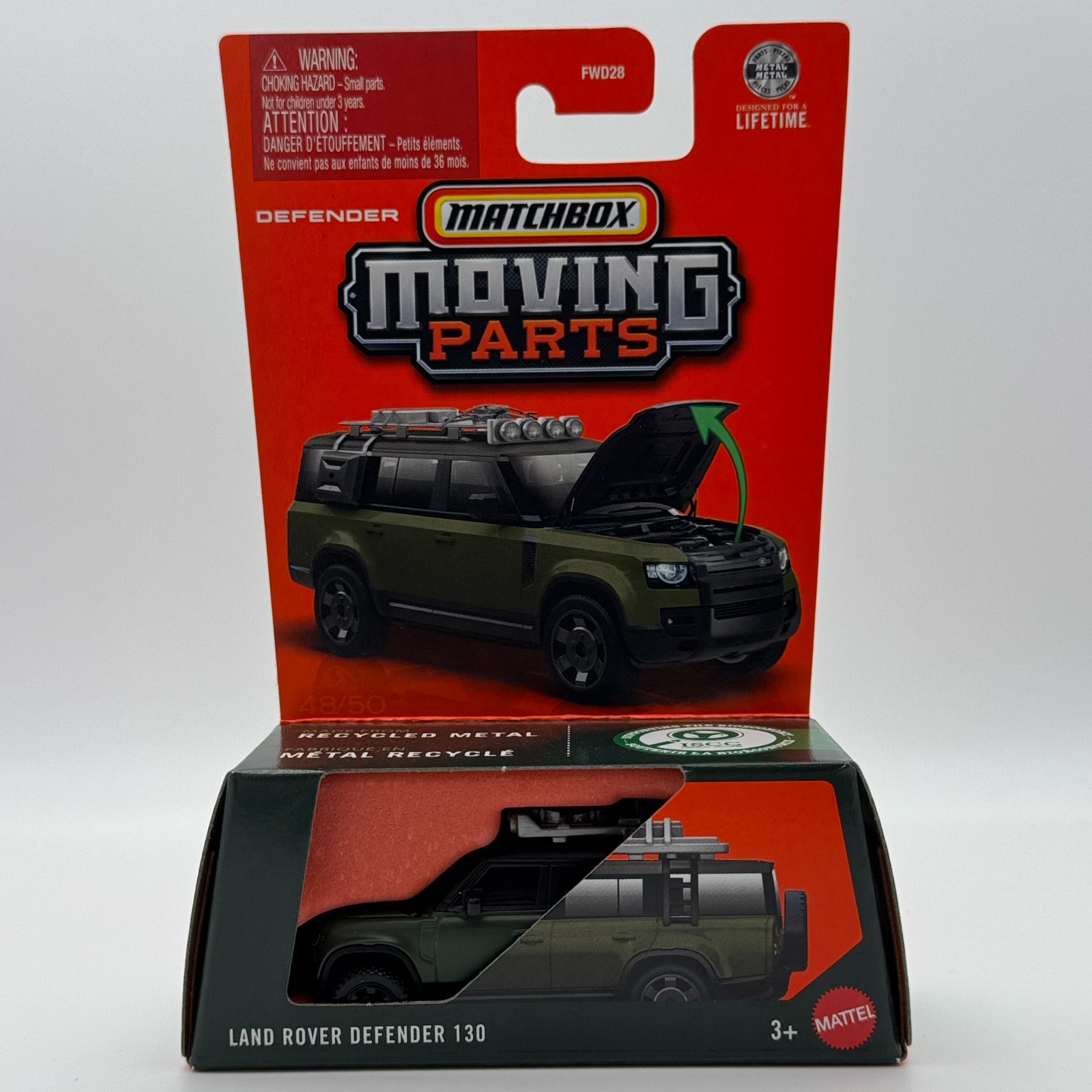 Land Rover Defender 130 - 2026 Matchbox Moving Parts 1:64
