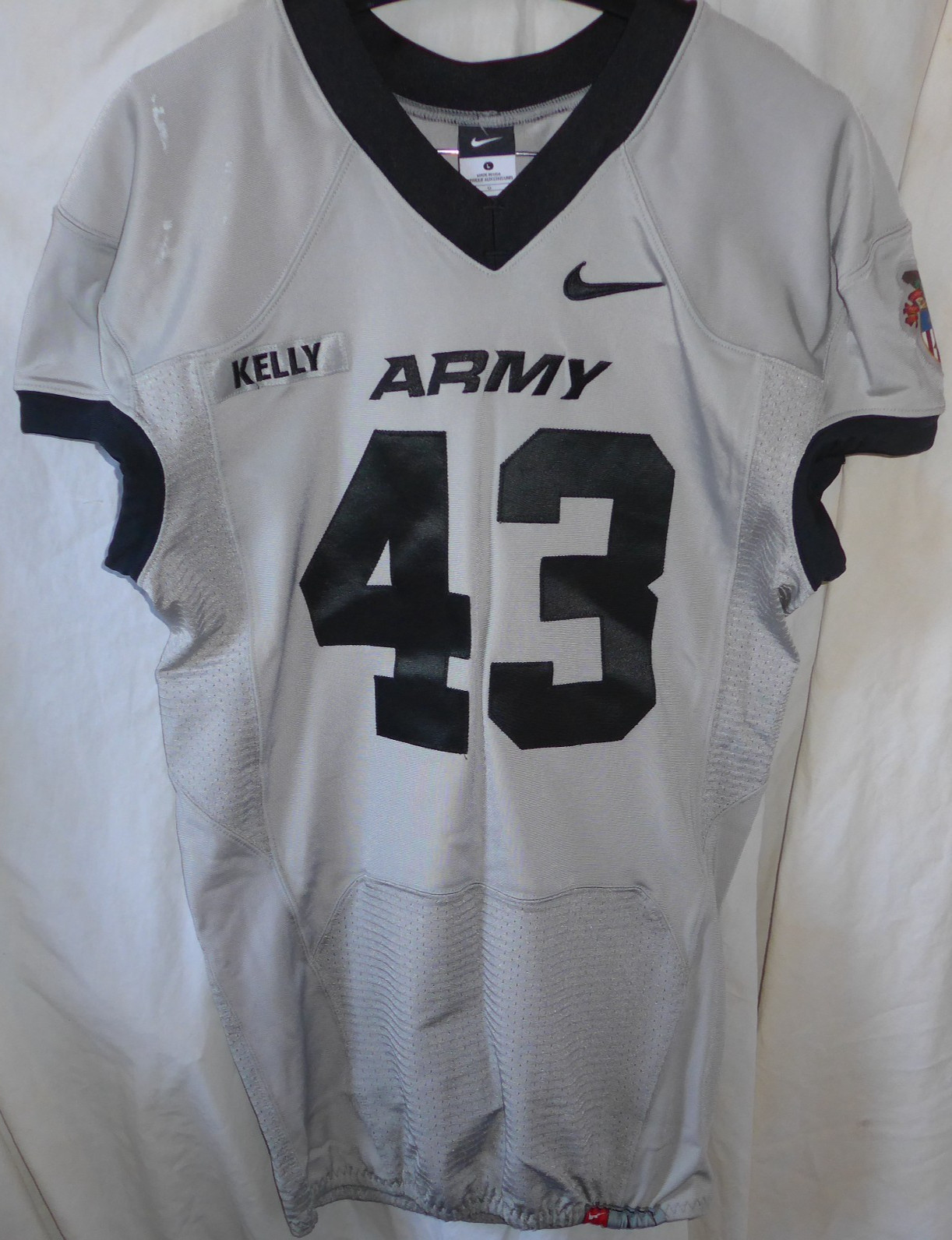 Army Black Knights Authentic Game Used Worn Football Jersey #43 James Kelly
